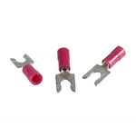 22-18 AWG #8 Stud Locking Spade Terminal Pkg/10